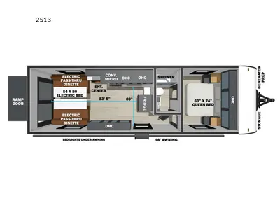 New 2026 Forest River RV Shockwave 2513