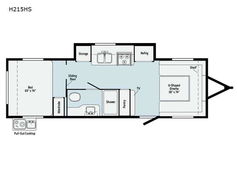 2021 Winnebago Industries Towables Hike exterior