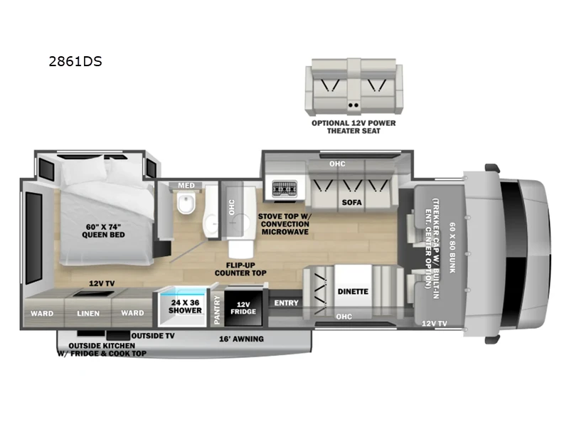 2027 Forest River RV Forester exterior
