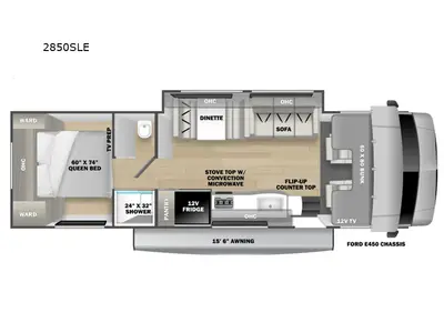 New 2027 Forest River RV Sunseeker LE 2850SLE Ford