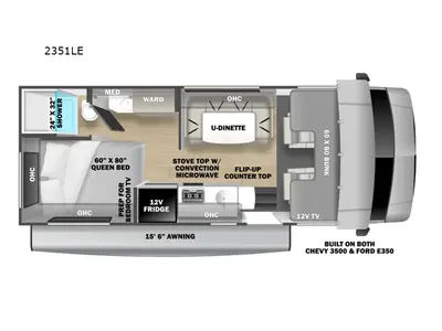New 2027 Forest River RV Forester LE 2351LE Chevy