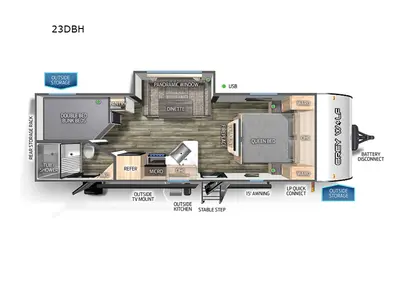 2023 Forest River RV Cherokee Grey Wolf photo 25