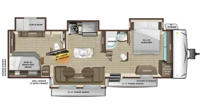 Used 2021 Highland Ridge Mesa Ridge 330BHS