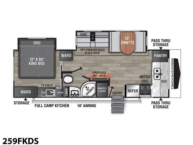 2022 COACHMEN FREEDOM EXPRESS exterior