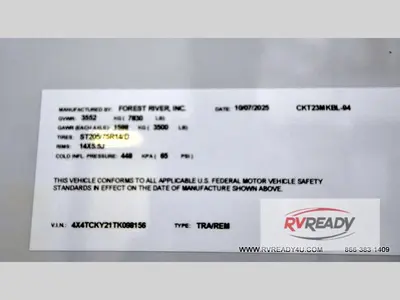 2026 Forest River RV Cherokee Grey Wolf Black Label photo 37