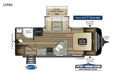 2020 Keystone RV Cougar Half-Ton photo 44