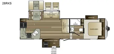2017 Keystone RV Cougar X-Lite photo 31