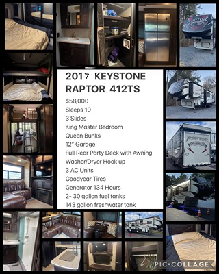 2017 KEYSTONE RAPTOR photo 6