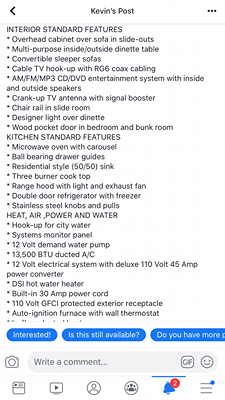 2018 PIONEER TRAVEL TRAILER photo 4