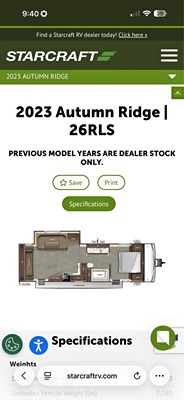 2023 STARCRAFT AUTUMN RIDGE photo 3