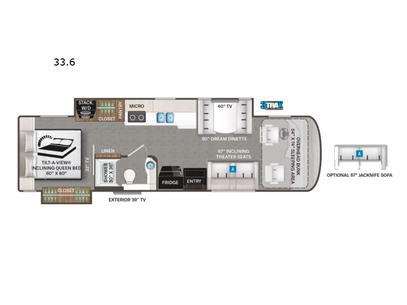 2022 Thor Motor Coach Palazzo exterior