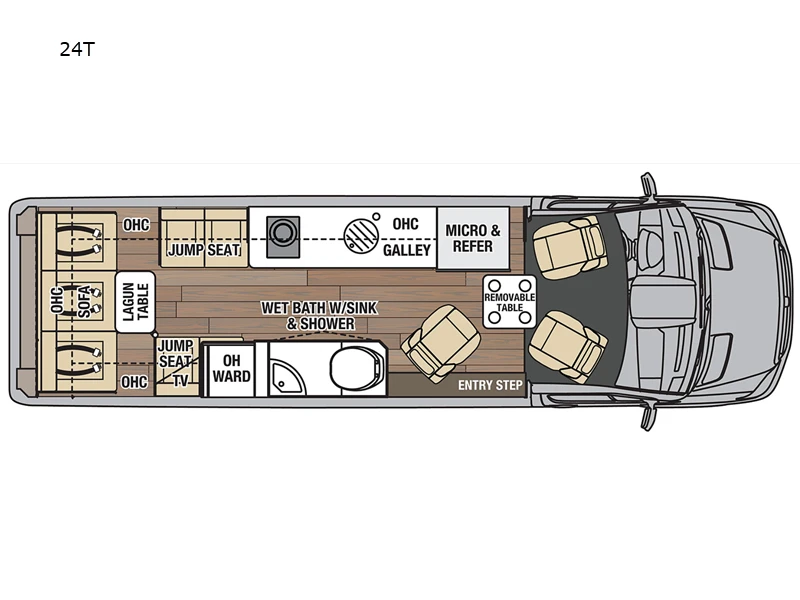2024 Coachmen RV Galleria exterior