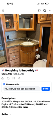 2015 TIFFIN MOTORHOMES ALLEGRO RED photo 9