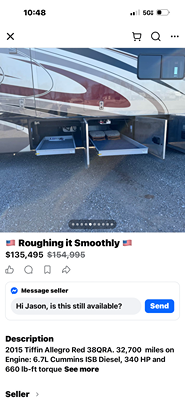 2015 TIFFIN MOTORHOMES ALLEGRO RED photo 4