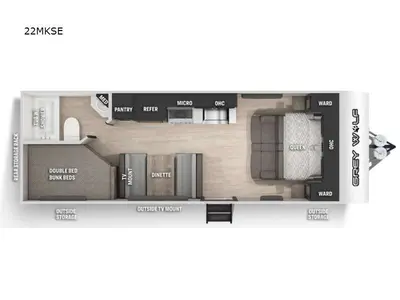 2021 Forest River RV Cherokee Grey Wolf photo 26