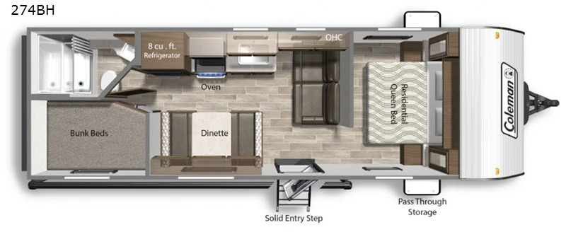 2020 Dutchmen RV Coleman Lantern LT Series exterior