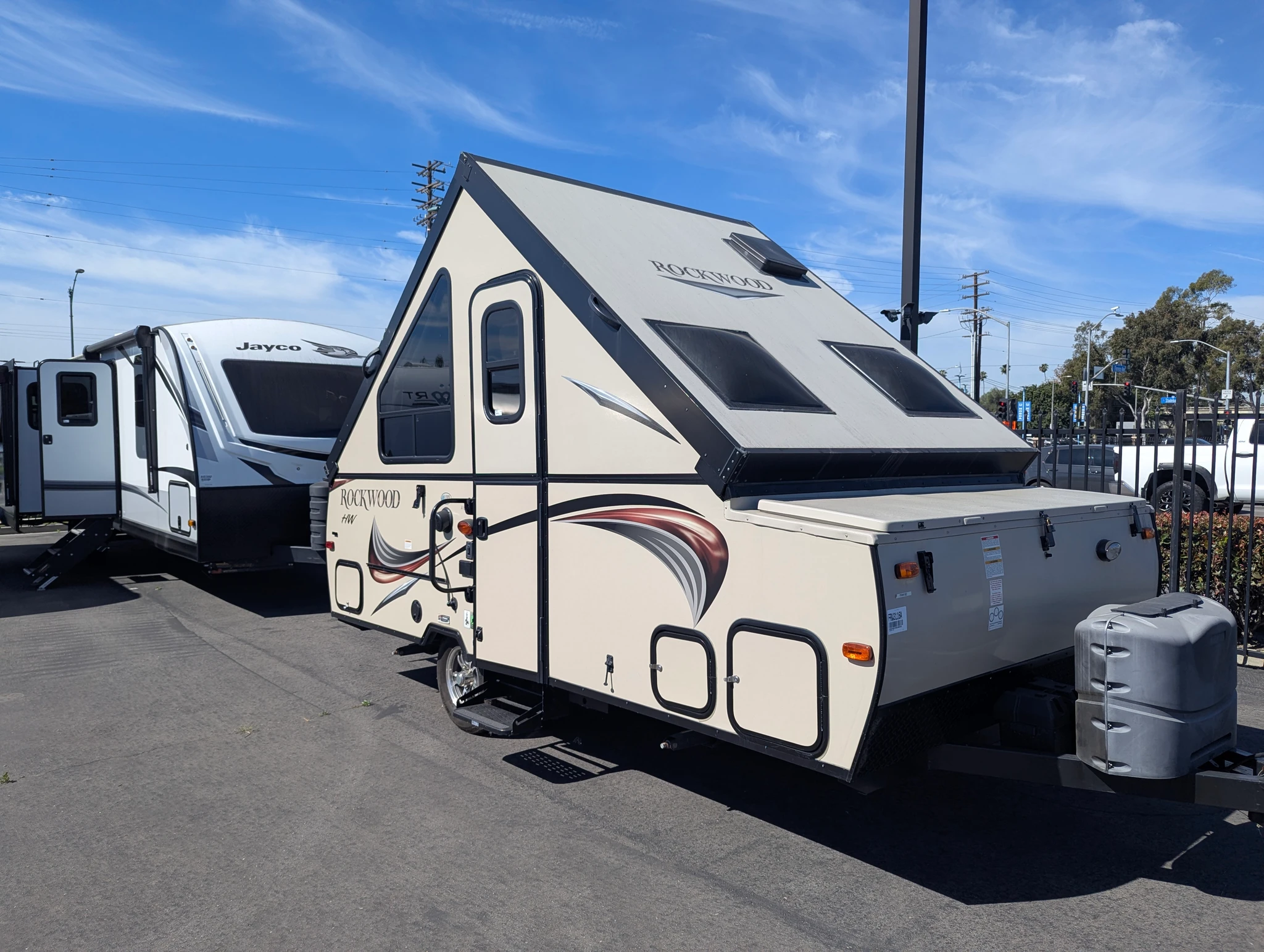 2016 Forest River Rockwood Hard Side A192HW exterior