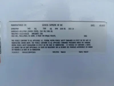 2024 Genesis Supreme Surfside Limited 25BHS photo 7