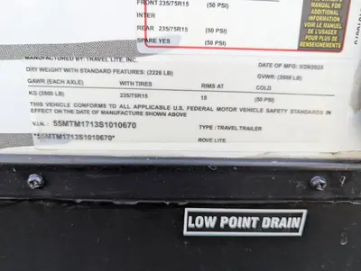 2025 Travel Lite Rove Lite 16RE photo 6
