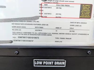 2025 Travel Lite Rove Lite 16RE photo 7