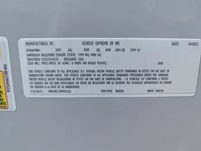 2023 Genesis Supreme MGM Limited MFB210 photo 7