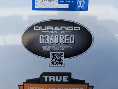 2023 KZ RV Durango Gold G360REQ photo 7