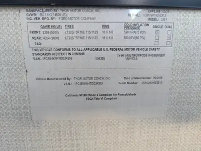 2026 Thor Motor Coach Axis 26.1 photo 29