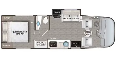 2026 Thor Motor Coach Axis 26.1 photo 2