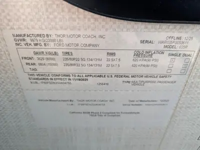 2026 Thor Motor Coach Windsport 35R photo 9