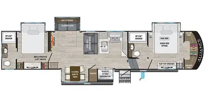 2024 Alliance RV Paradigm 395DS photo 2
