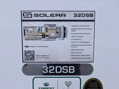 2026 Forest River Solera 32DSB photo 13