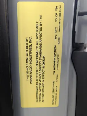 2027 Winnebago Revel Sport 44N photo 9