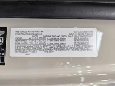 2026 Storyteller Overland Crew Mode XL photo 29
