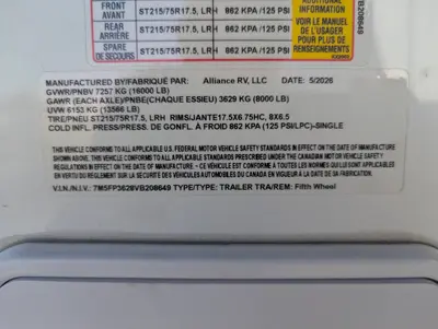 2027 Alliance RV Paradigm 312RK photo 31