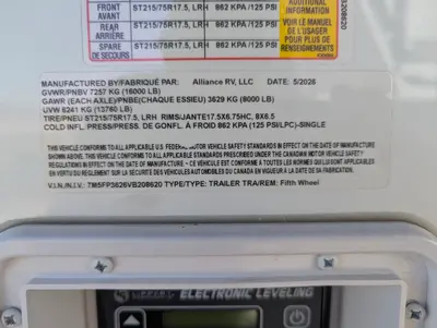 2027 Alliance RV Paradigm 310RL photo 7