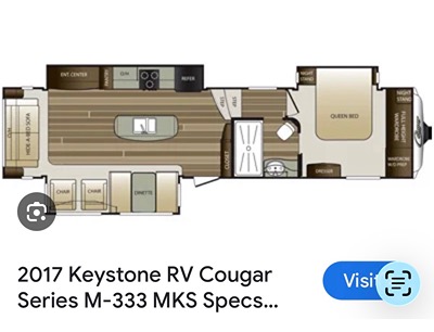 Used 2017 Keystone Cougar 333MKS