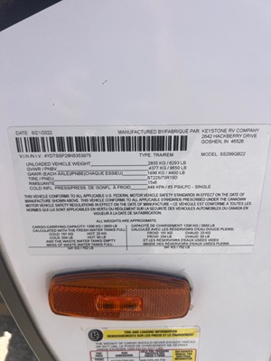 2022 SUNSET PARK RV SUNSET TRAIL SUPER LITE photo 13