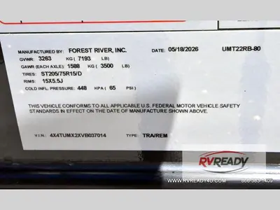 2027 Forest River RV Un-Mapped photo 37