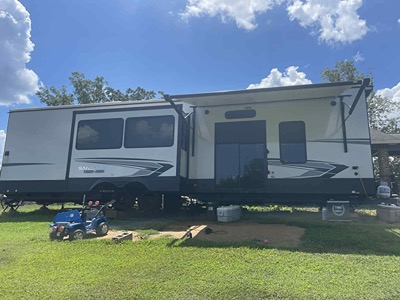 Used 2024 Forest River Sandpiper Destination 40DUPLEX