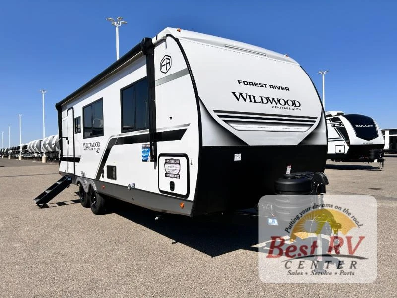 2026 Forest River RV Wildwood Heritage Glen Hyper-Lyte exterior