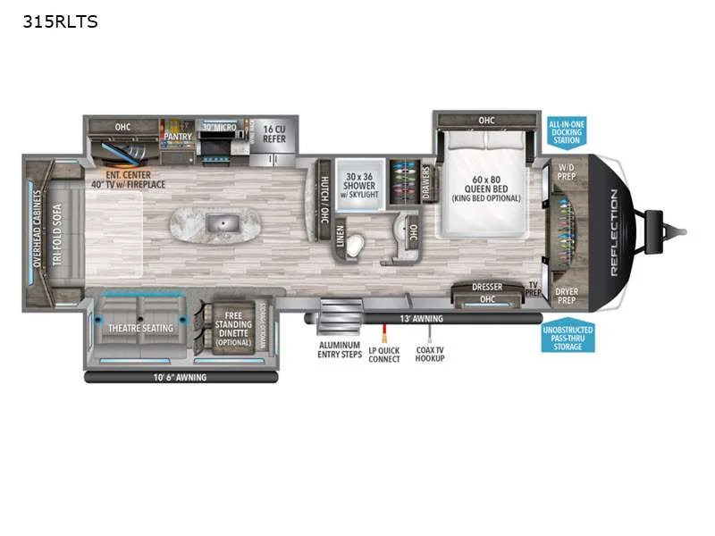 2022 Grand Design Reflection exterior