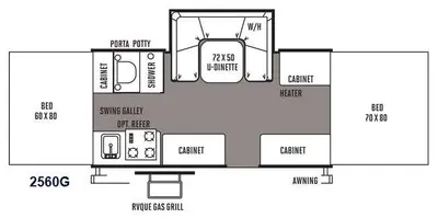 Used 2014 Forest River RV Rockwood Freedom Series 2560G