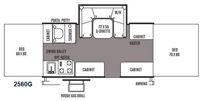 2014 Forest River RV Rockwood Freedom Series exterior