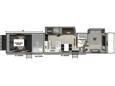 2027 Forest River RV Vengeance Rogue Armored photo 34