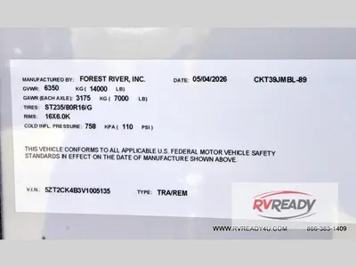 2027 Forest River RV Cherokee Timberwolf Black Label photo 35