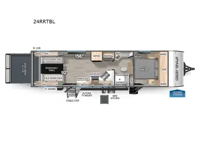 2025 Forest River RV Cherokee Grey Wolf Black Label photo 49
