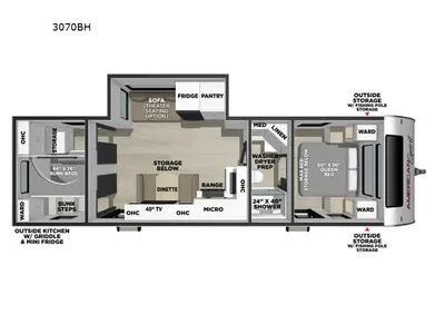 New 2027 Coachmen RV American Spirit 3070BH