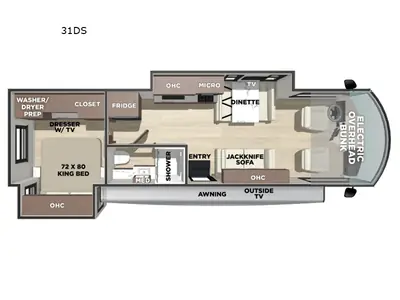 New 2026 Forest River RV FR3 31DS
