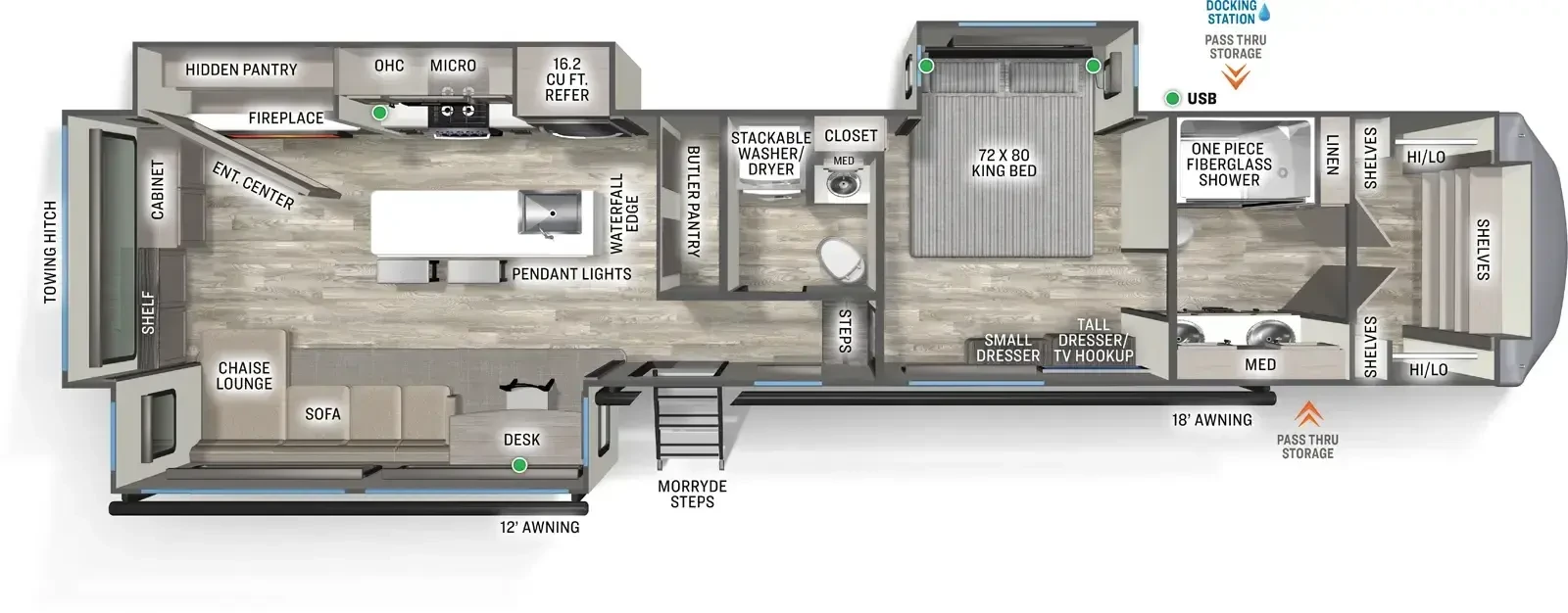 2027 Forest River Sierra 3900HBLR exterior