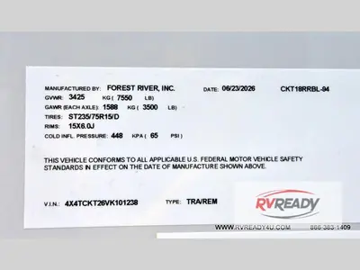 2027 Forest River RV Cherokee Grey Wolf Black Label photo 31